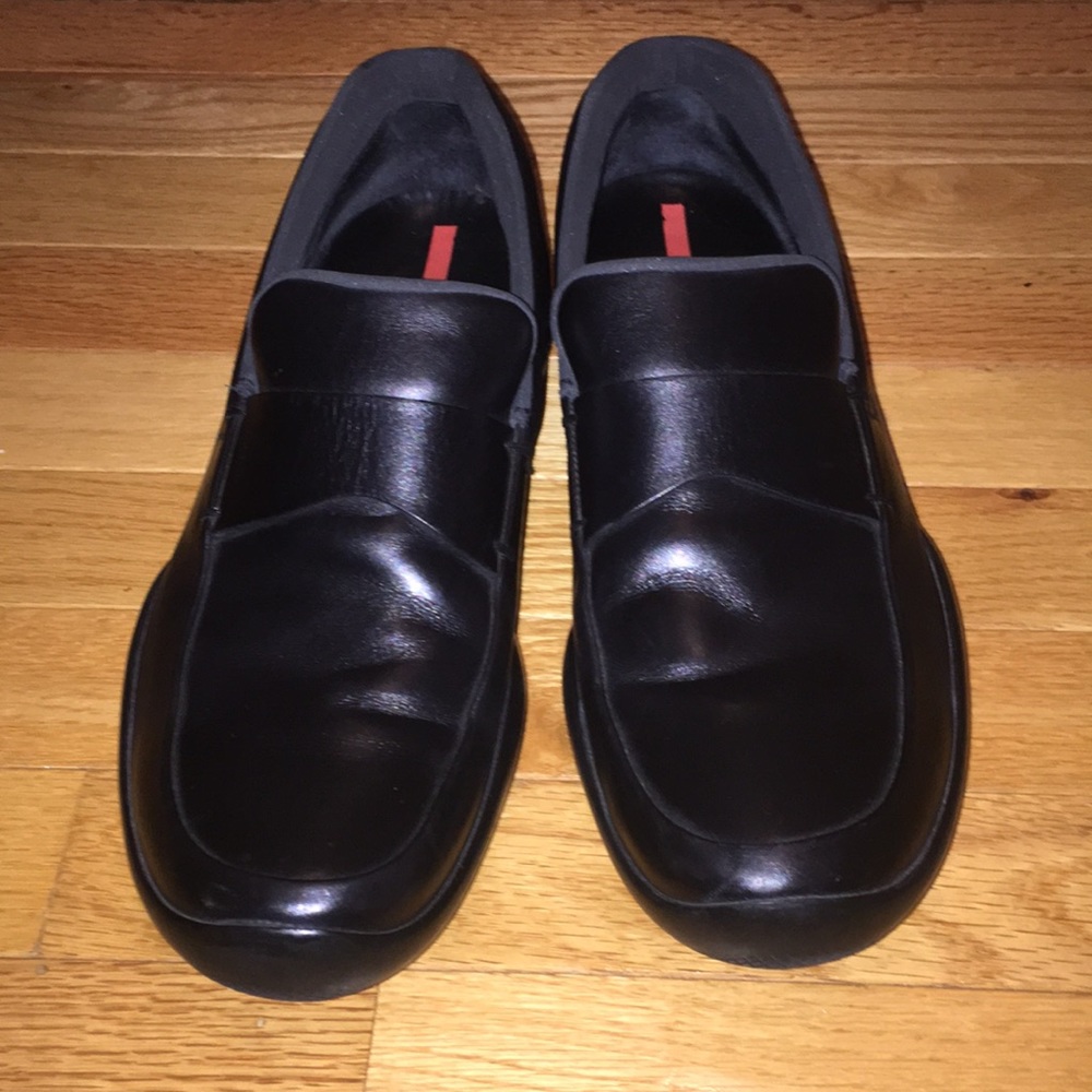Prada Black Loafers